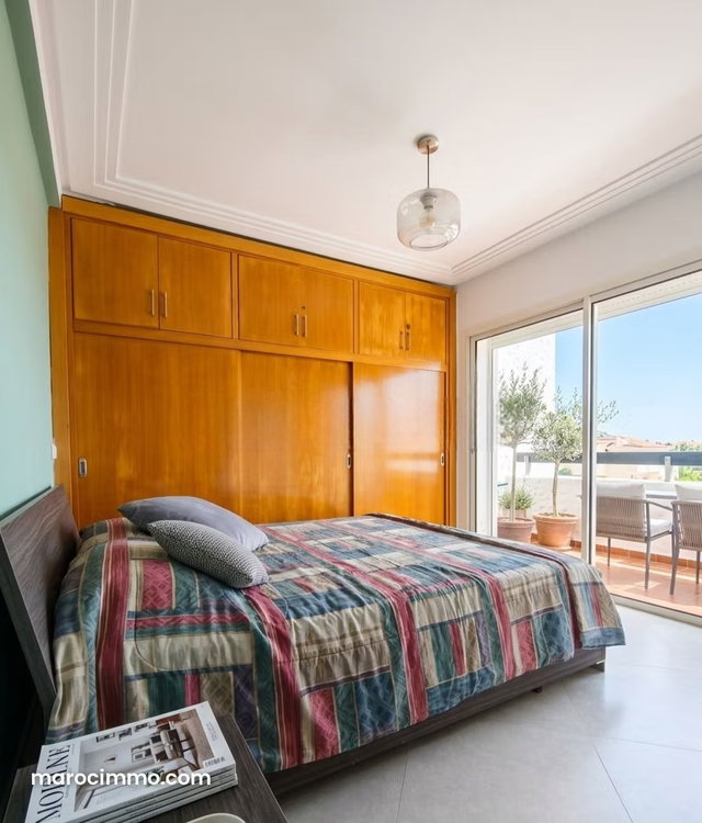 Sale of a beautiful apartment in Asilah. Marina golf tourist project 2-bedroom apartment. With elevator and terrace — 2