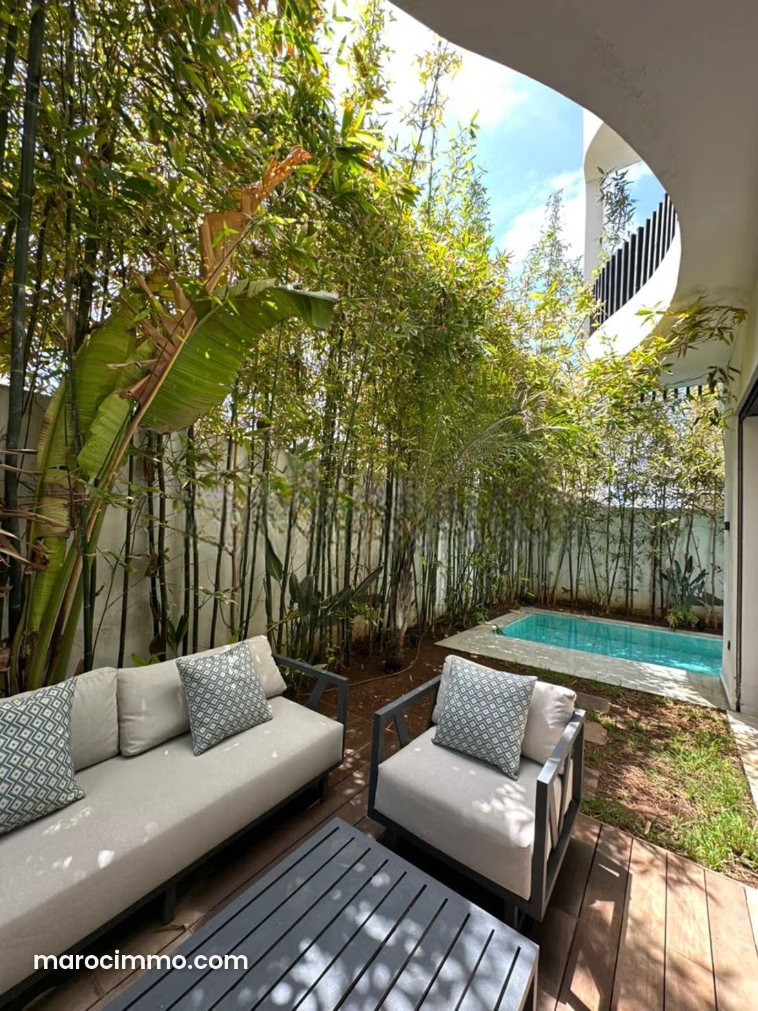 New 450 sqm villa with pool and open views in Dar Bouazza — Dar Bouazza