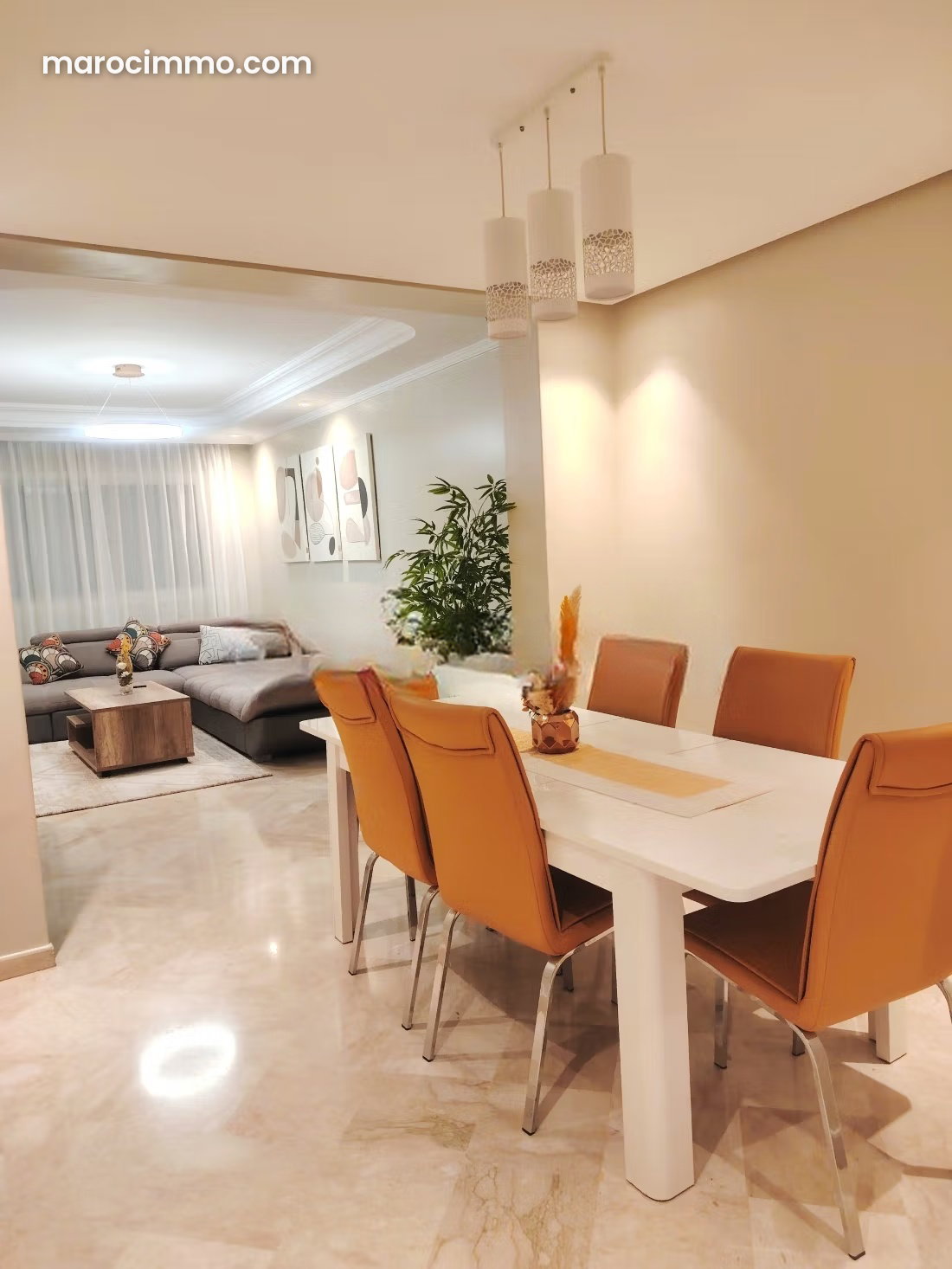 Furnished 3-Bedroom Apartment, Guéliz, Marrakech — Marrakesh