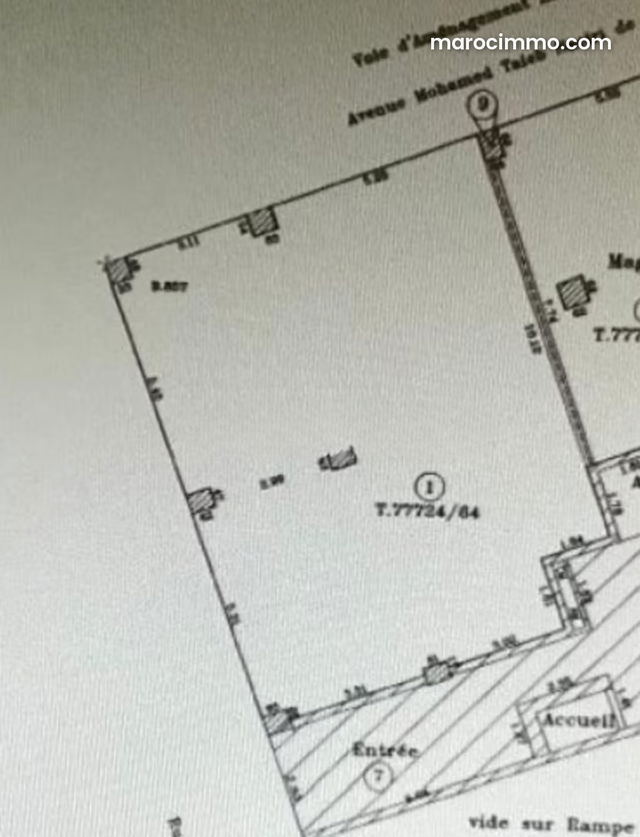 Commercial Corner Unit for Rent – Excellent Visibility of 163m2 in Oulfa — Casablanca