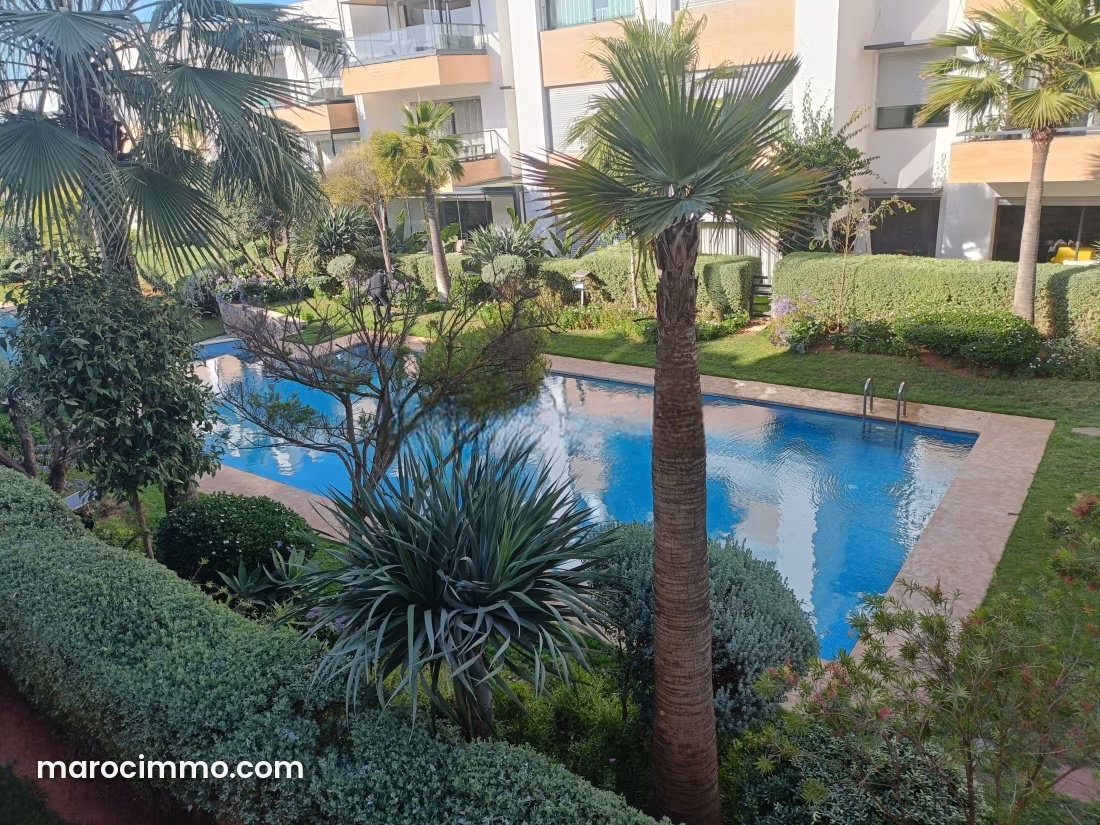 Appartement 166 m², 3 chambres avec piscine à Errahma, Casablanca — Casablanca