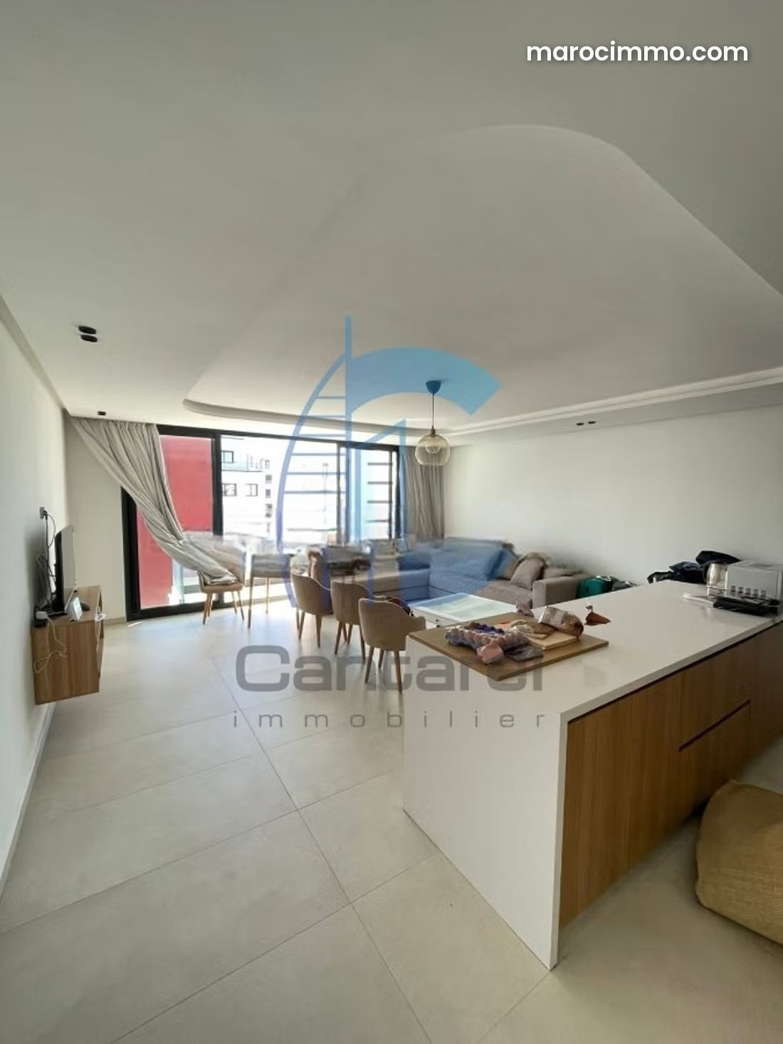 117 sqm Furnished Apartment for Rent in Palmier, Casablanca — Casablanca