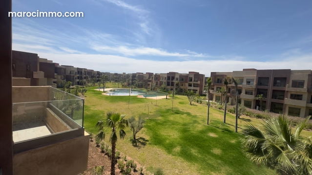 Location appartement vide 2 chambres prestigia chrifia piscine collective — Marrakech