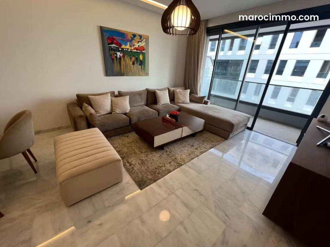 110 sqm Apartment for Rent in Casablanca Finance City — Casablanca