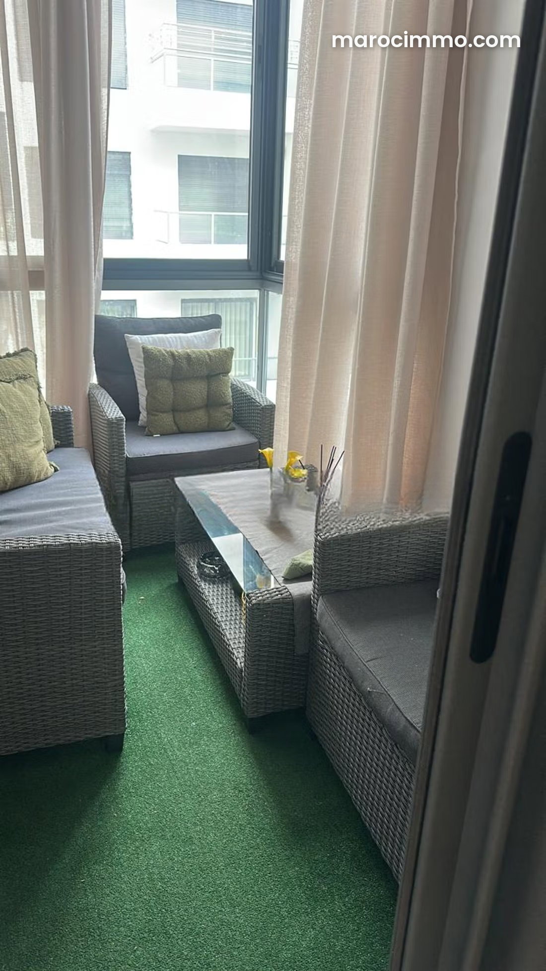 86 m² Apartment with Terrace and Garage, Marjane, Tangier — Tangier
