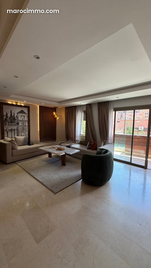 Rent this apartment in Guéliz. 3 comfortable rooms — 3