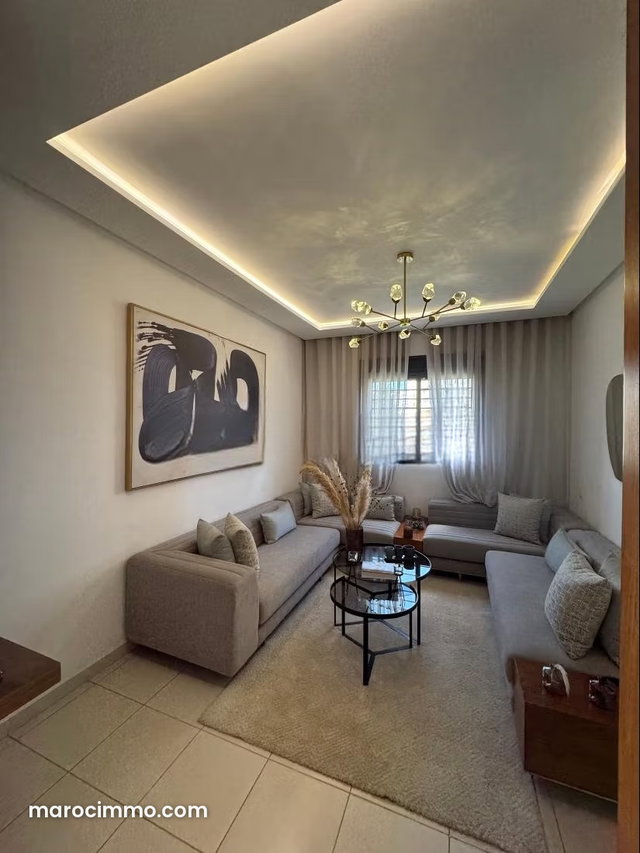 Superb apartment for sale in El Mrabet. Total area 50 m². Equipped kitchen — 3