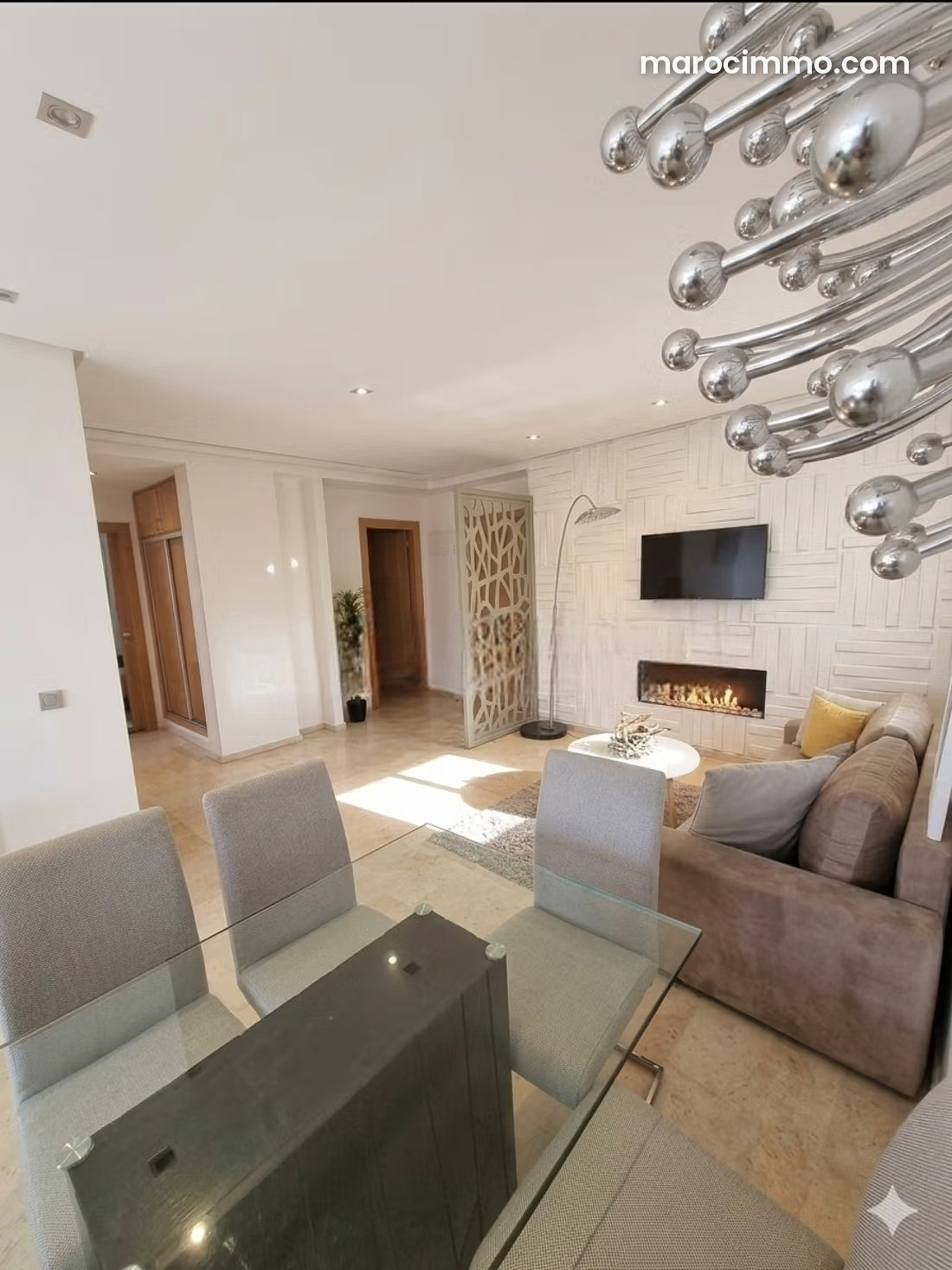 Furnished 2-Bedroom Apartment, Maarif, Casablanca — Casablanca