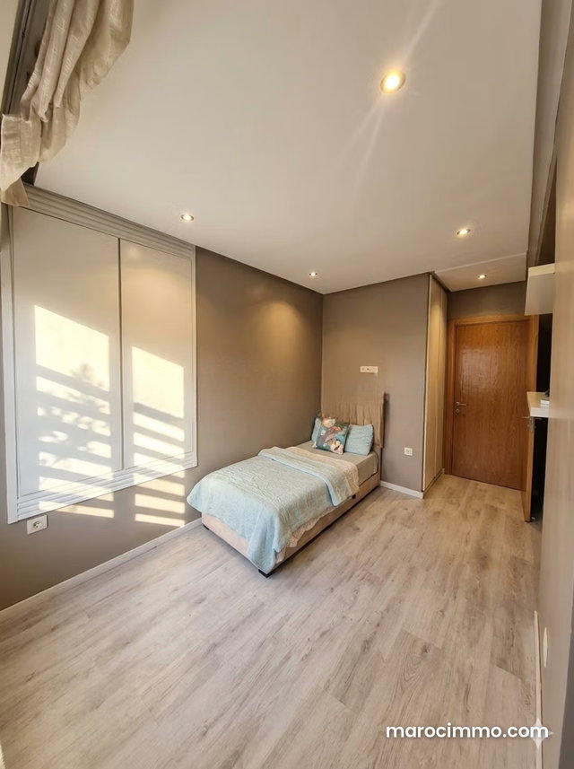 Magnifique appartement en location à Maârif. 2 chambres meublé — 4