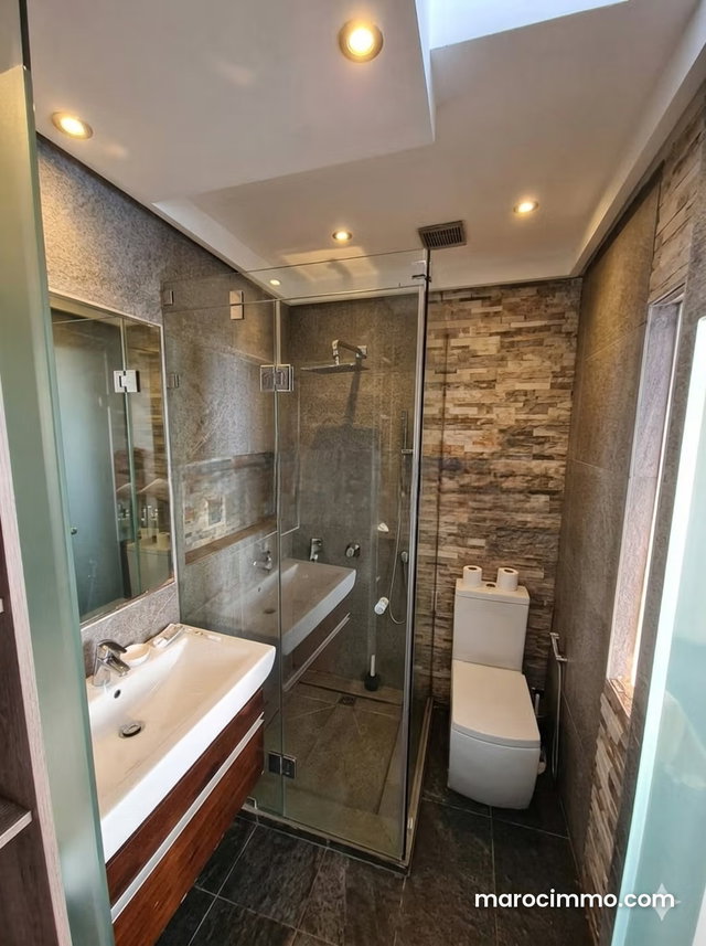 Magnifique appartement en location à Maârif. 2 chambres meublé — 5