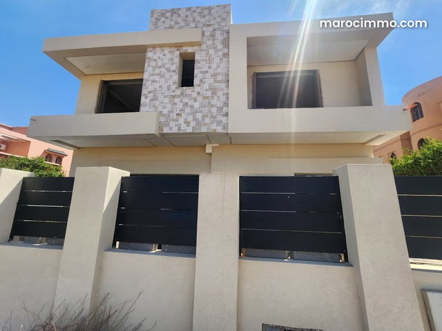 Contemporary Semi-Finished Villa for Sale in Targa – Marrakech — 2