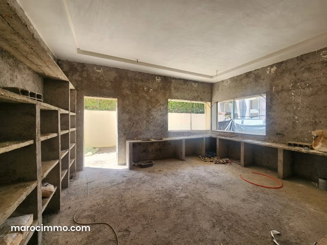 Contemporary Semi-Finished Villa for Sale in Targa – Marrakech — 4