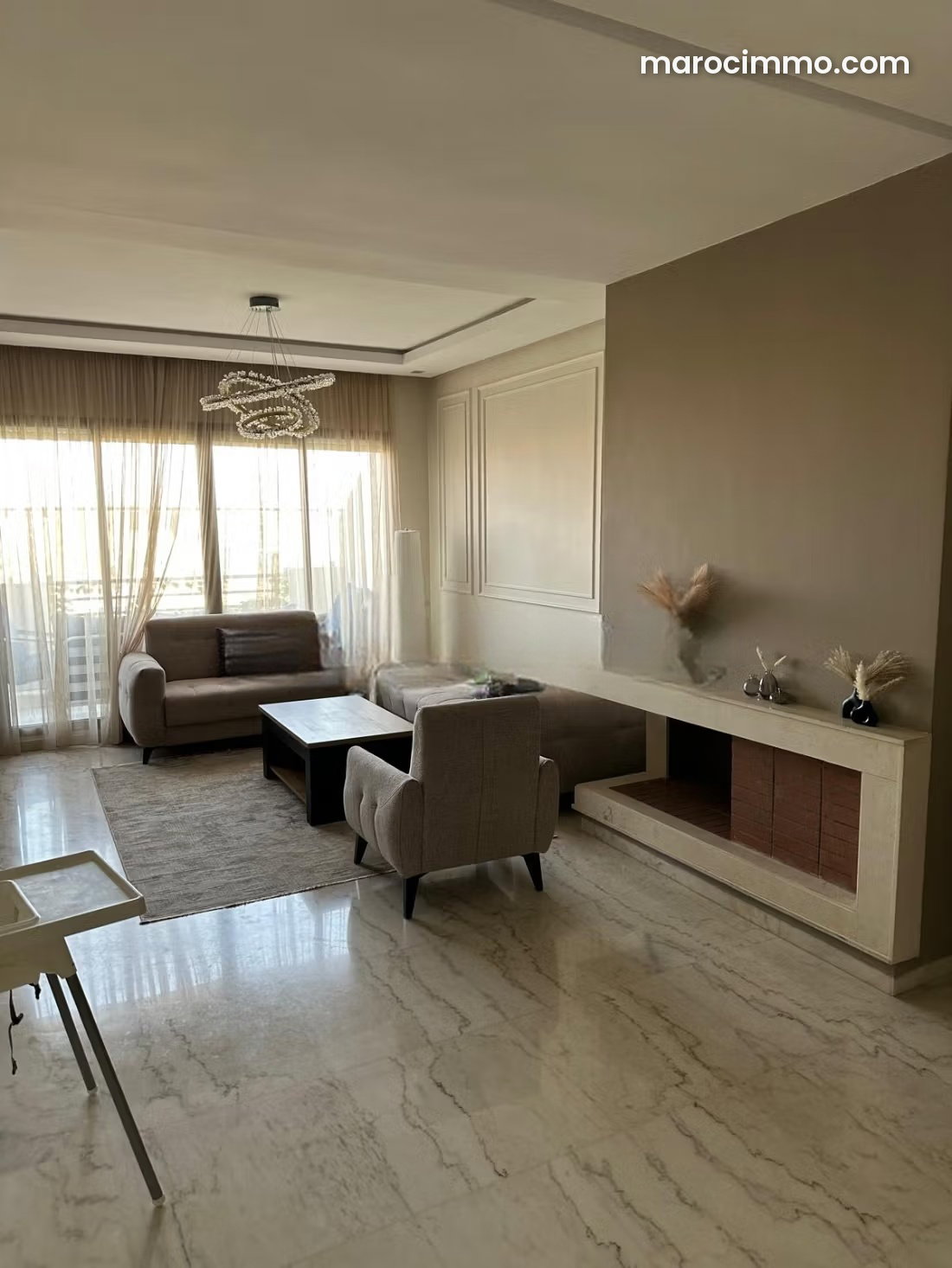 Appartement 139 m², terrasse et standing, Californie, Casablanca — Casablanca