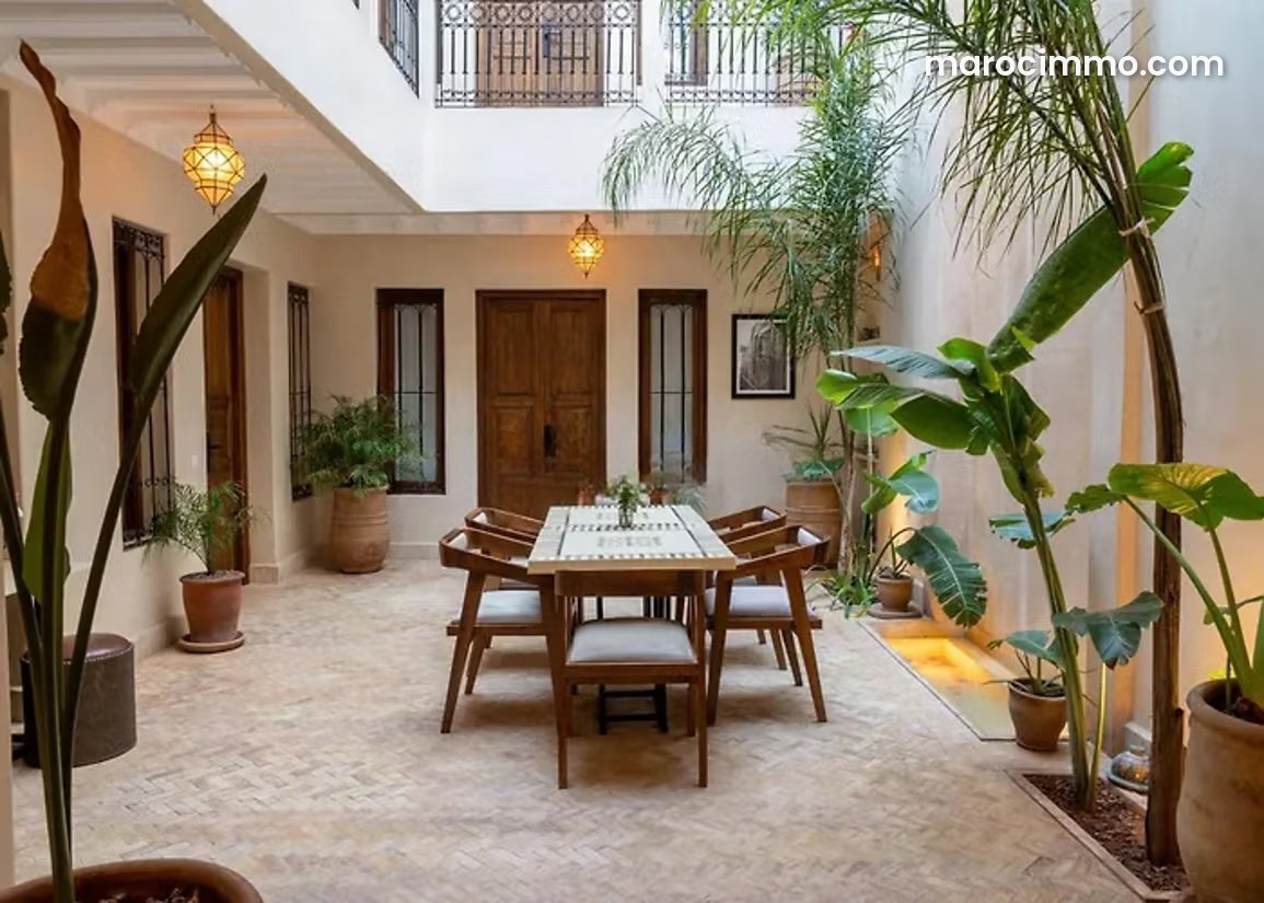 Maison 220 m², 6 chambres, Arset El Houta, Marrakech — Marrakech