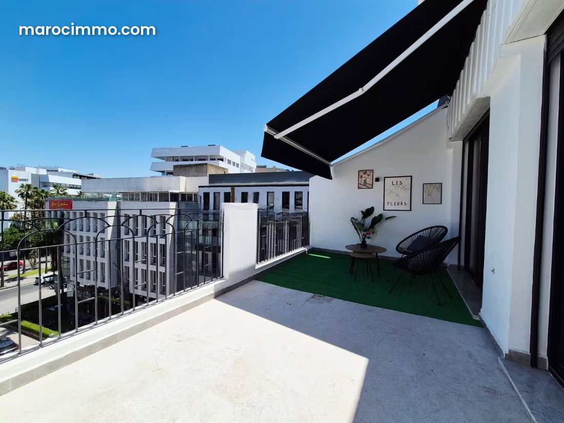 Appartement neuf avec terrasse à Gauthier, Casablanca — Casablanca