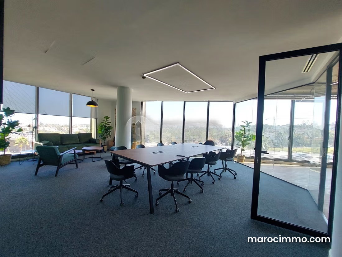 Bright, Flexible 500 m² Office, Sidi Maarouf, Casablanca — Casablanca