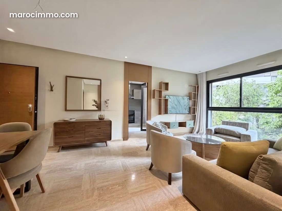 Appartement meublé 118 m² à louer Casablanca Finance City — Casablanca