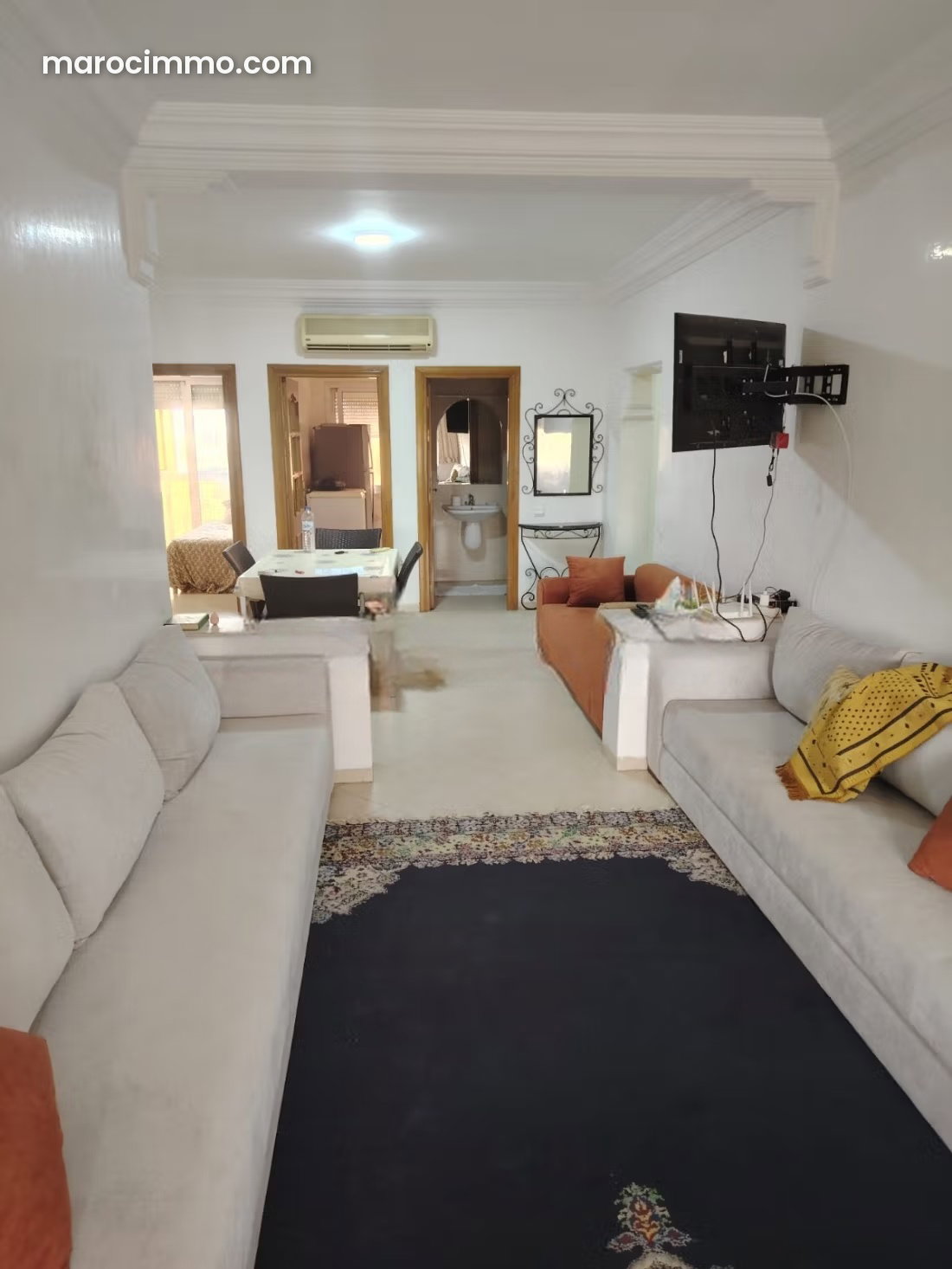 Bright Apartment on Casablanca Road, Marrakech, with Terrace — Marrakesh