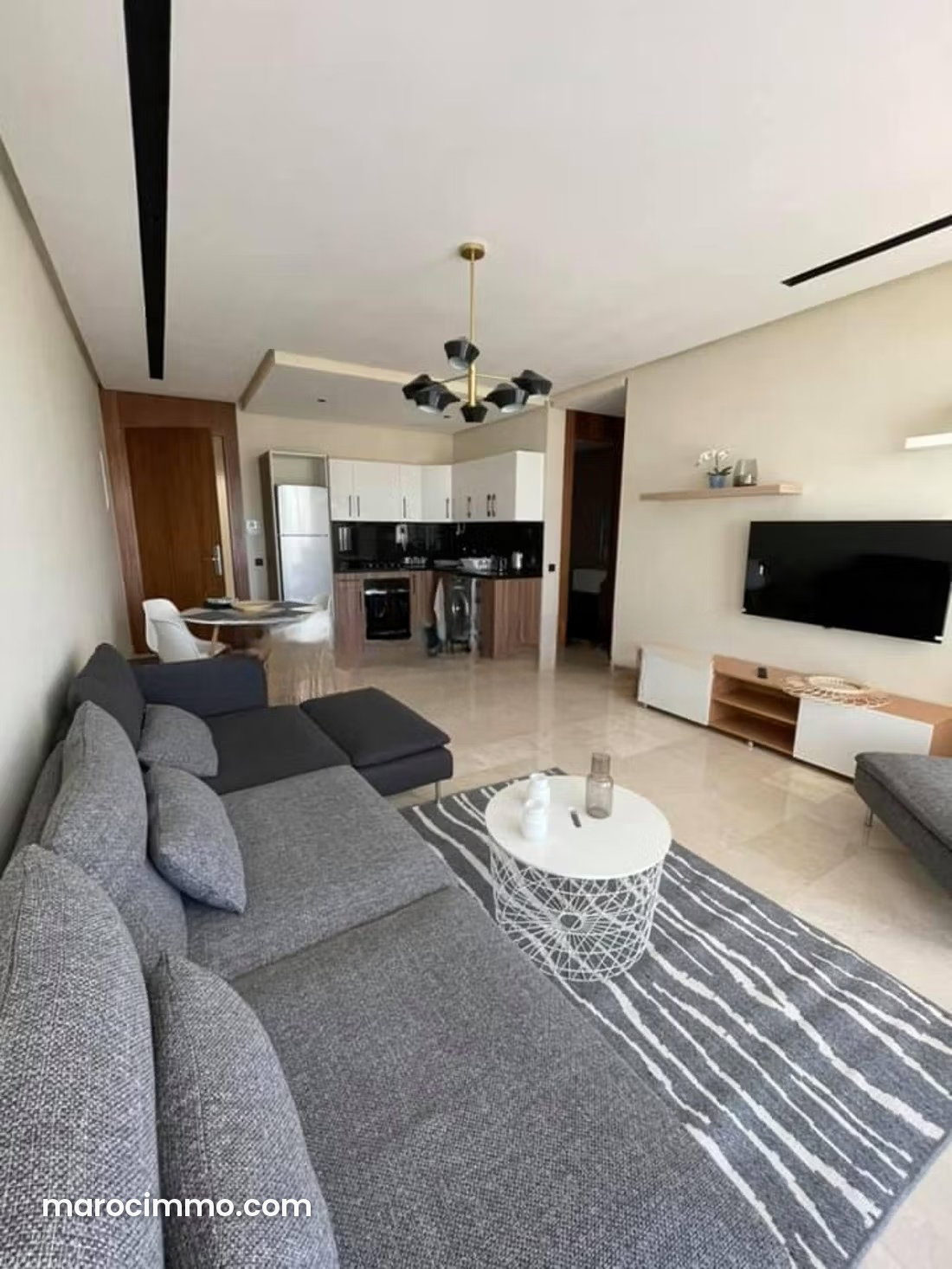 Furnished 60 sqm Apartment, Californie, Casablanca, MAD 8,000 — Casablanca