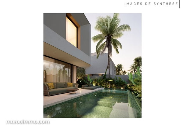 Projet de 76 villas Modernes Rte d’Amizmiz KM 13 Marrakech — 2