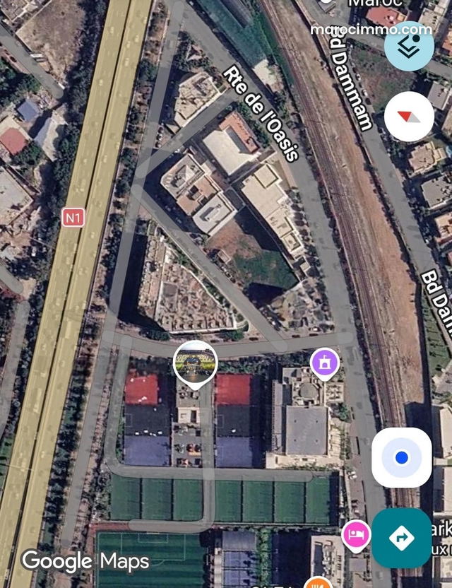 Terrain rplus 3 oasis — Casablanca