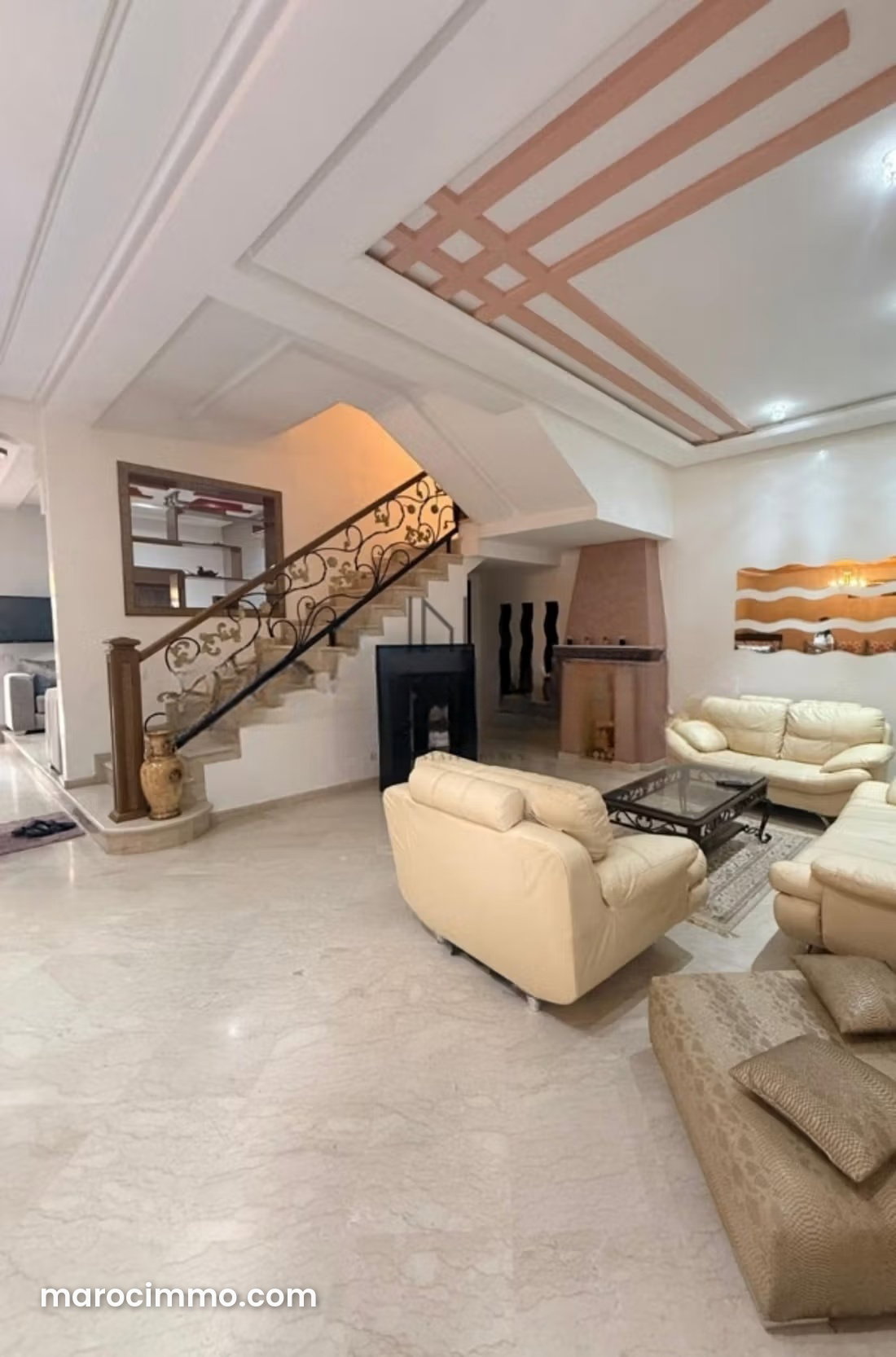 Furnished 320 m² Villa with Swimming Pool and Private Hammam, Hay Targa, Marrakech — Marrakesh