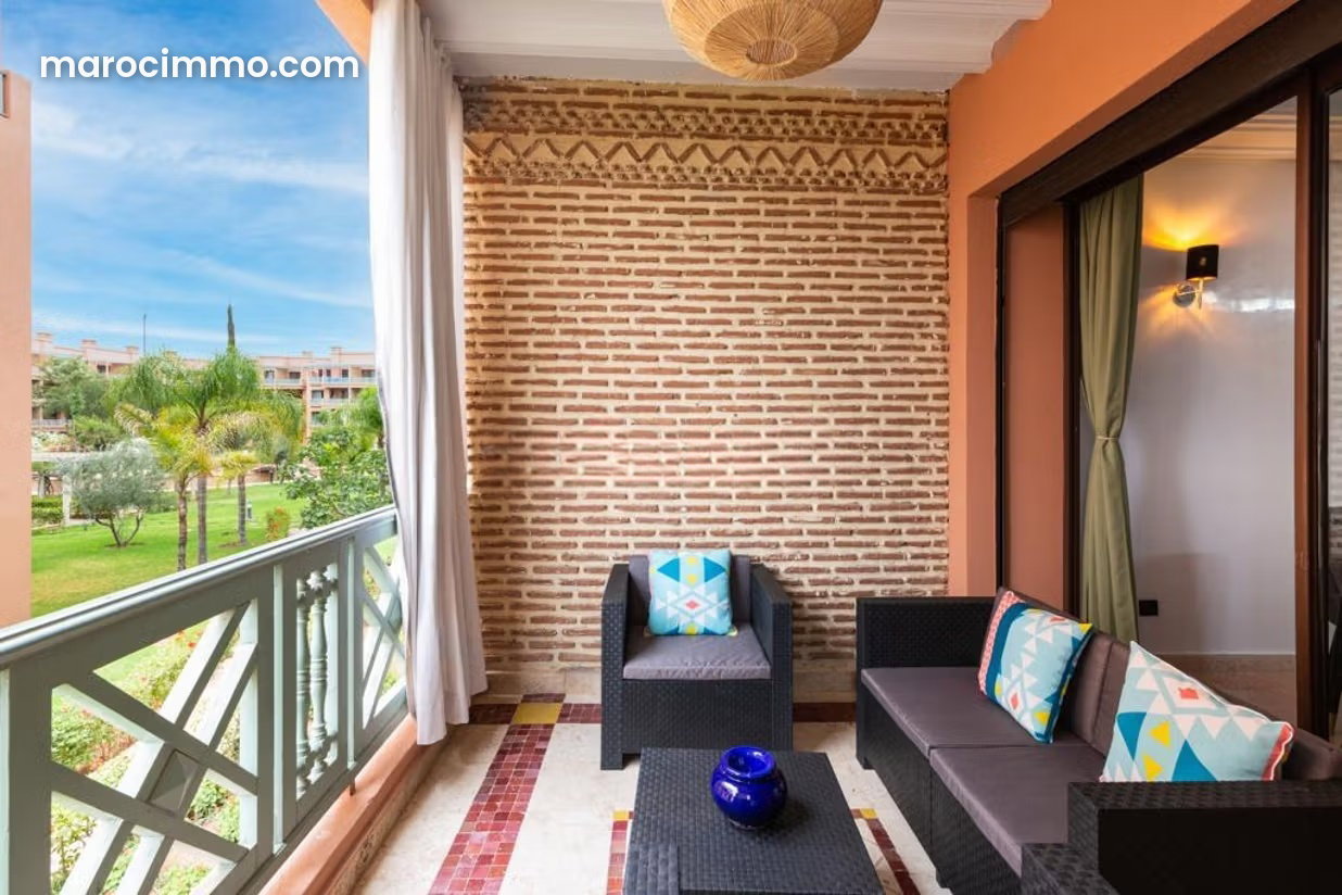 Appartement 4 pièces avec piscine et vue montagne à Agdal Marrakech — Marrakech