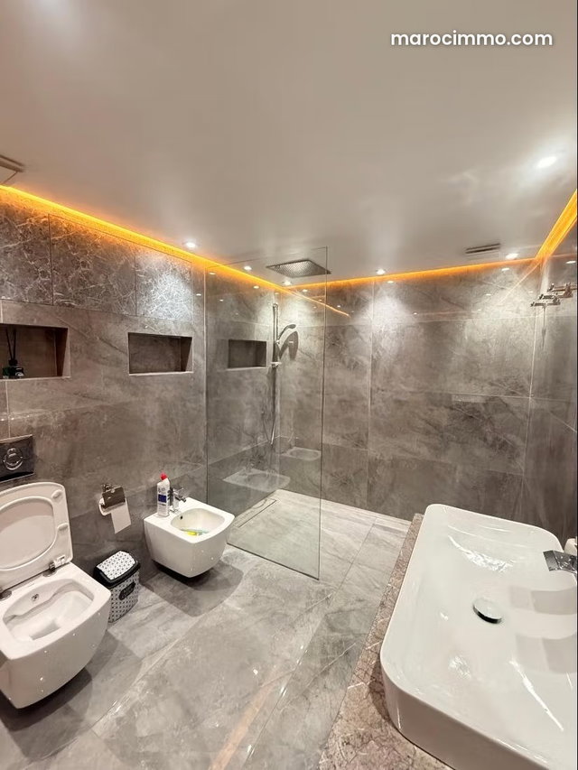 Apartment for rent in Guéliz. 125 m² surface. Fully furnished — 5