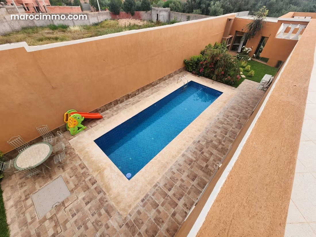 Villa 200 m² avec piscine et vue Atlas, Ghmate — Ghmate