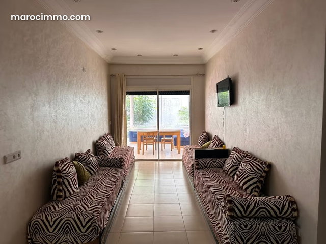 Superbe appartement à louer à Agdal. Superficie 112 m². Bien meublé — 2