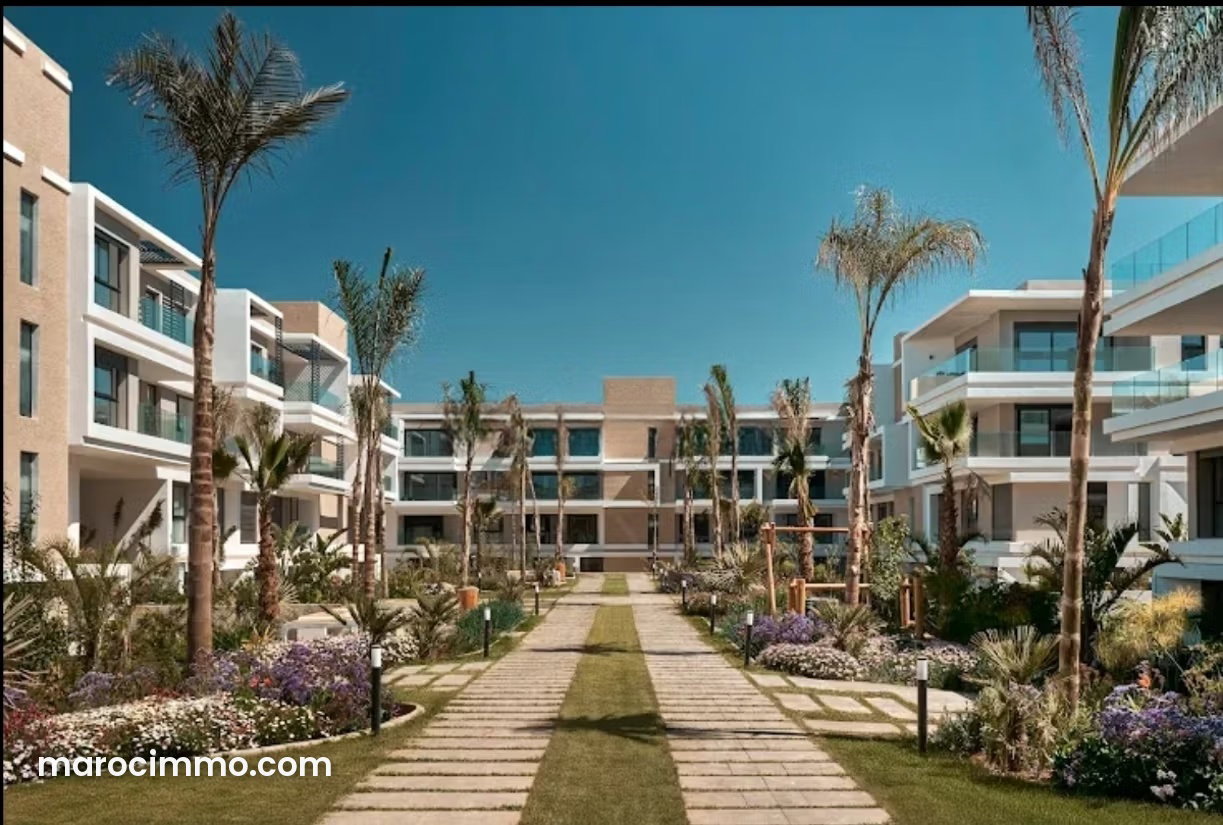 170 sqm apartment with pool for rent, Souissi, Rabat — Rabat