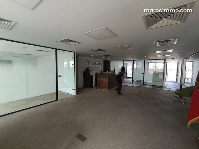 Plateau bureau de 322m2 dont 100m2 de terrasse à la location – Rte d’el Jadida — 3