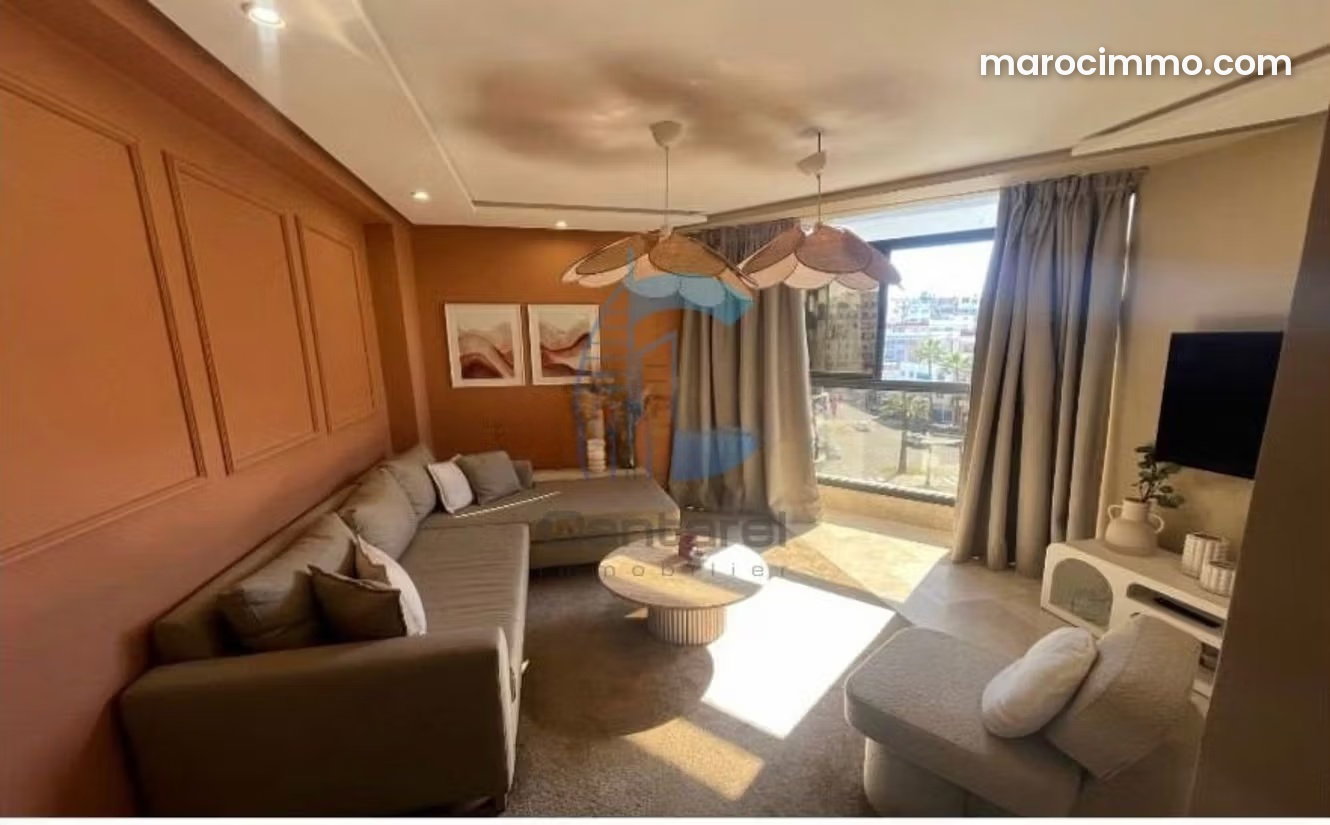 Brand-new furnished apartment in Anfa, Casablanca, 45 sqm — Casablanca