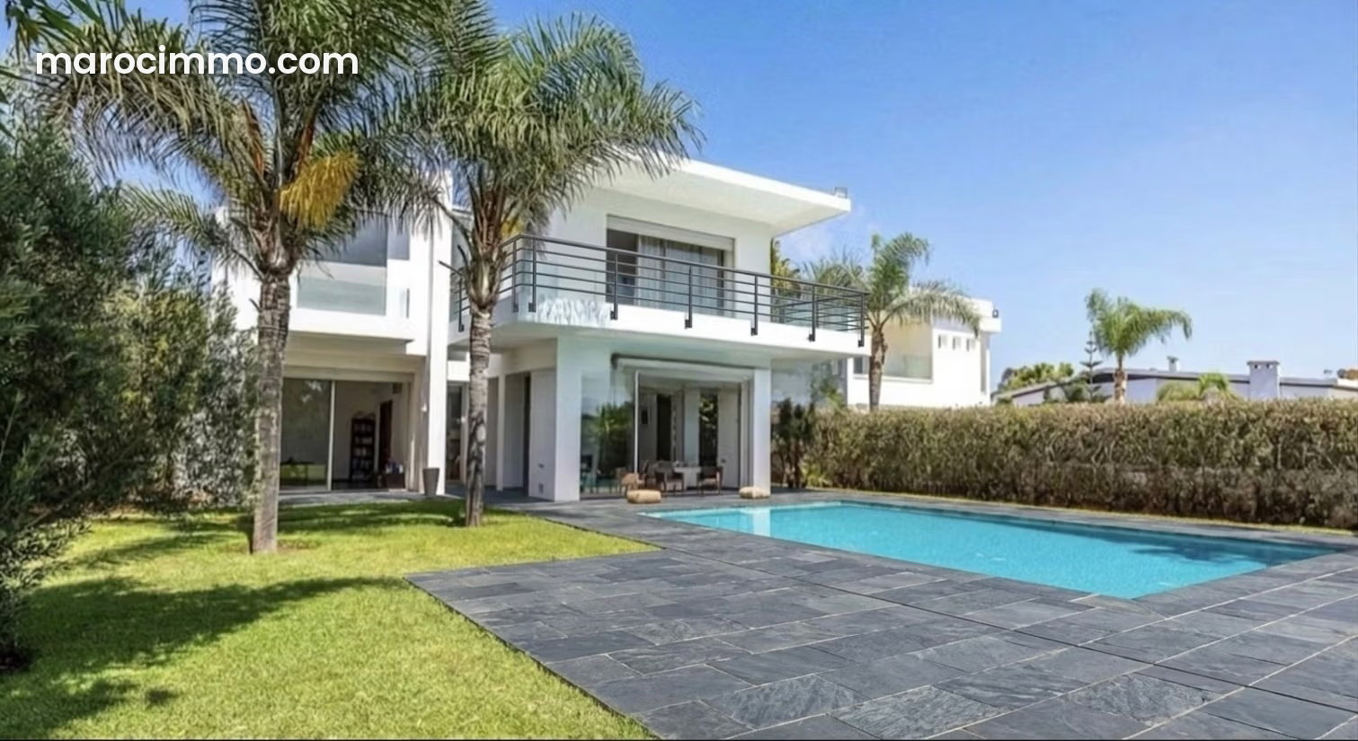 680 m² Villa with Pool and Garden for Rent, Anfa, Casablanca — Casablanca