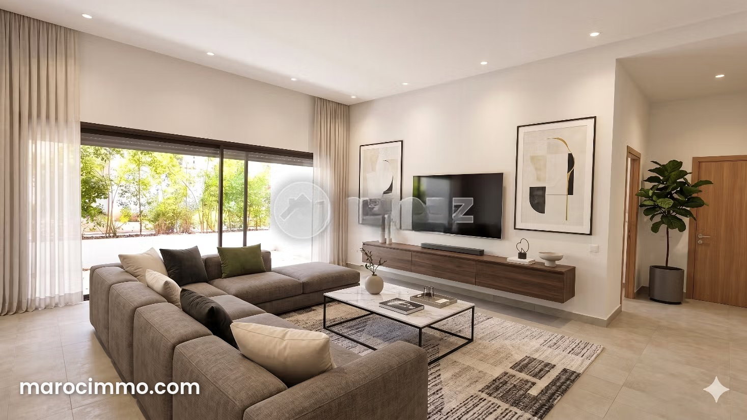 Brand-New 139 m² Apartment in Temara Plage with Swimming Pool — Temara