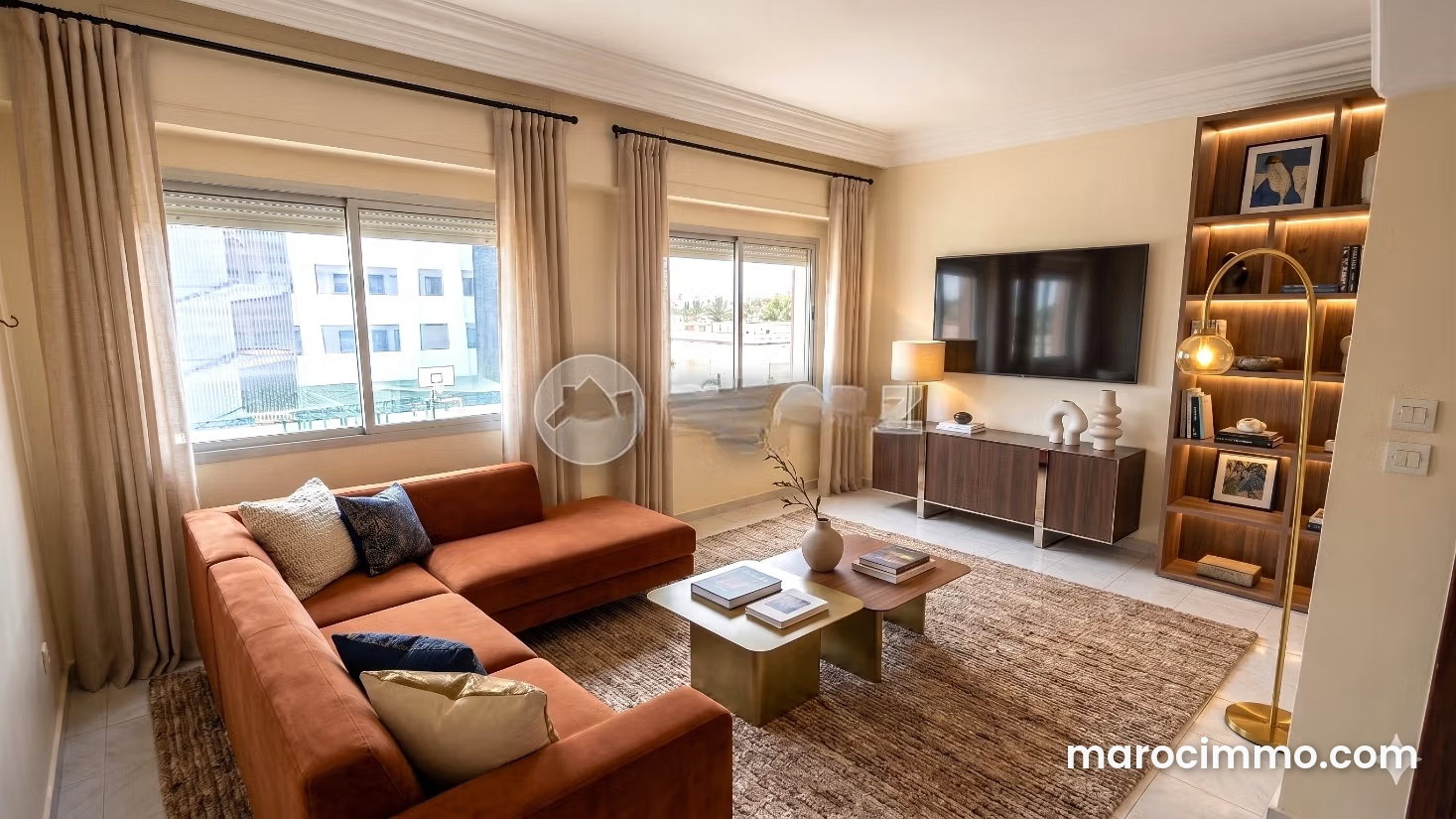 82 m² Apartment in Beauséjour, Casablanca – Excellent Potential — Casablanca