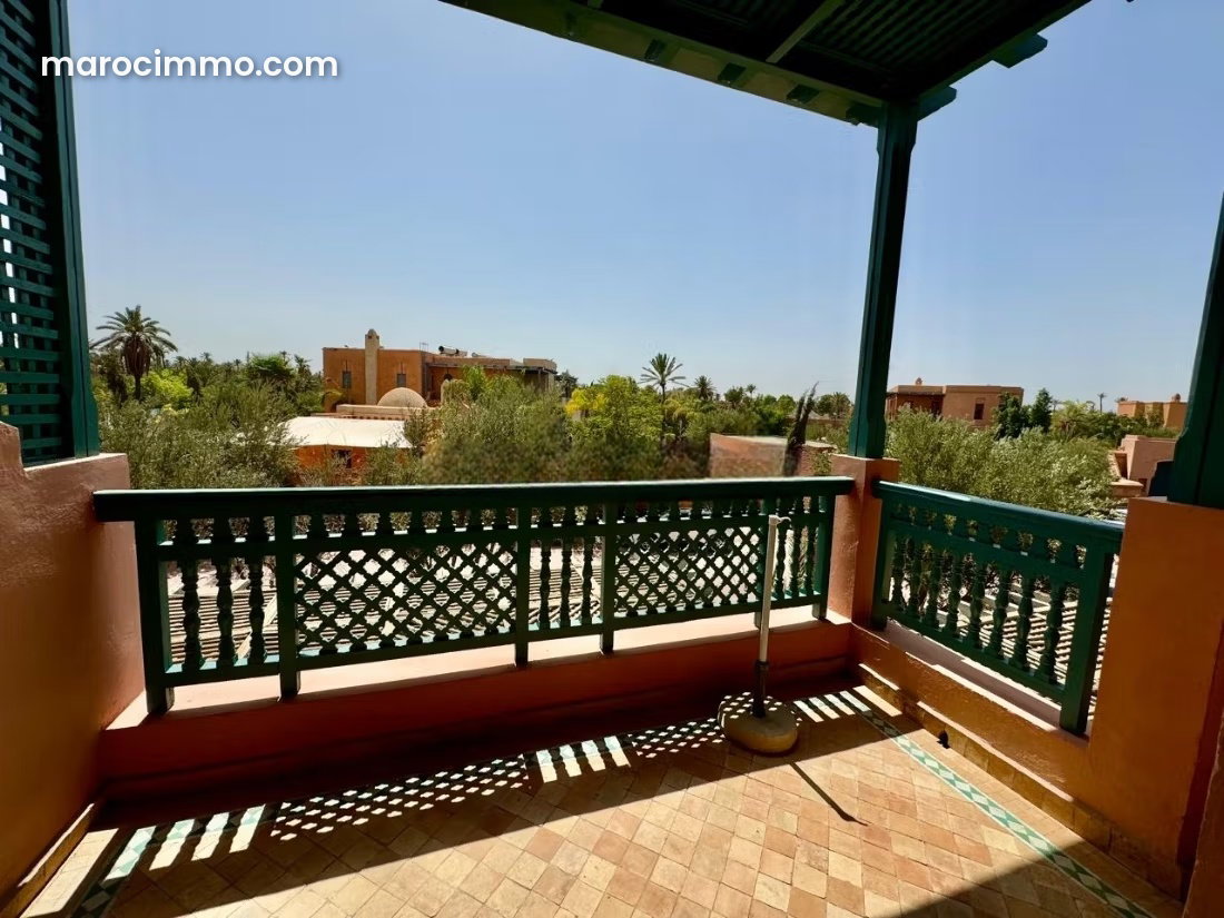 Appartement meublé avec piscine à louer à la Palmeraie Marrakech — Marrakech