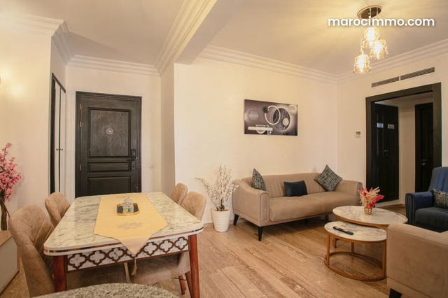 Appartement meublé à louer au cœur de Guéliz — Marrakech