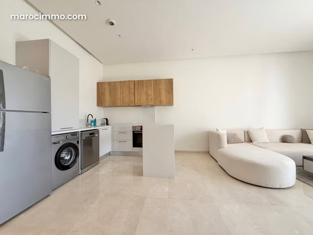Appartement à louer à Casablanca Finance City. Surface de 90 m². Meublé — 2