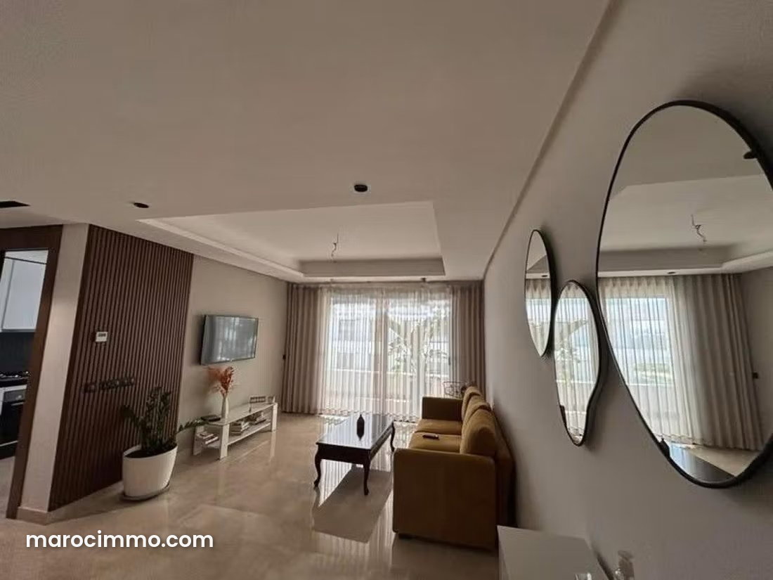 Furnished 125 m² Apartment, 2 Bedrooms, Casablanca Finance City — Casablanca