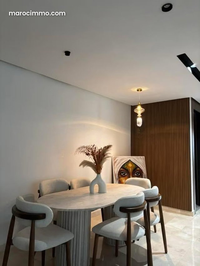 Superbe appartement à louer à Casablanca Finance City. 2 chambres. Bien meublé — 2