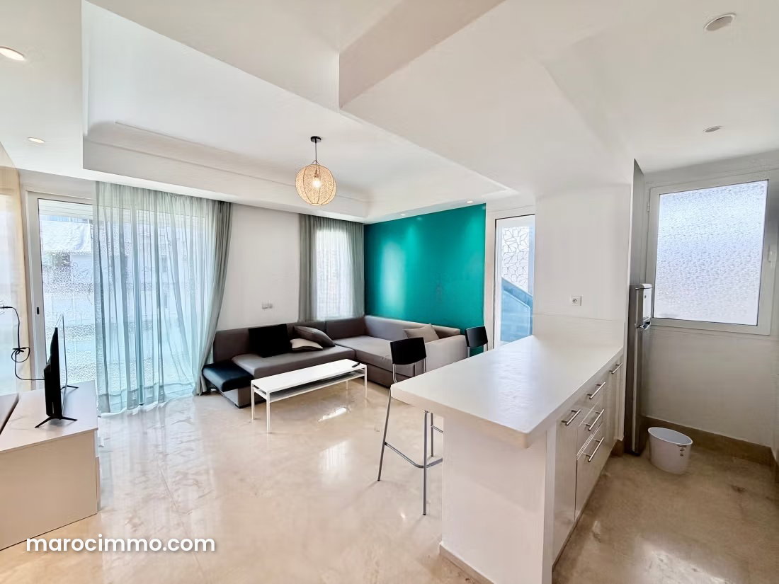 Furnished Apartment with Sea Views in Casablanca Finance City — Casablanca