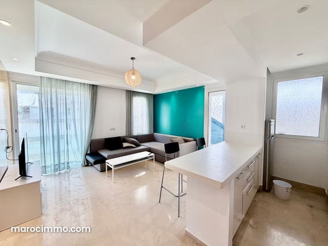 Studio meublé a louer avec rooftop privatif — الدار البيضاء