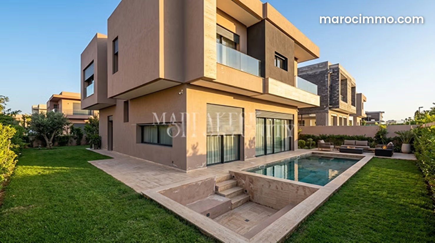 Villa avec piscine à Agdal, Marrakech — Marrakech