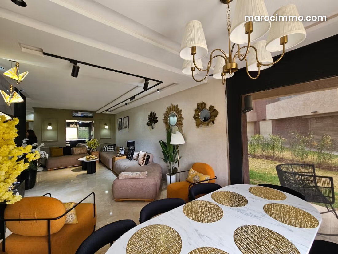 Appartement 3 chambres avec jardin et piscine, Masmoudi, Marrakech — Marrakech