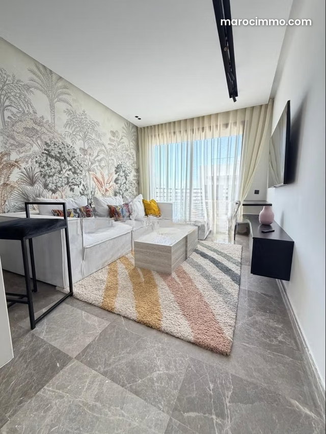 Rent this apartment in Les Princesses. 52 m². Furnished — 5