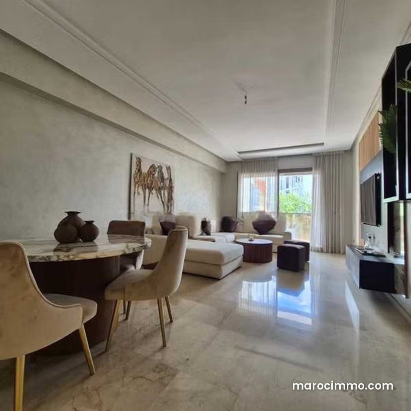 Appartement 163 m² avec terrasse au Triangle d'Or Casablanca — Casablanca