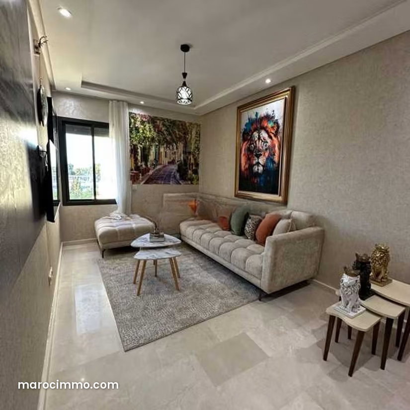 Appartement meublé à Ferme Bretonne Casablanca prêt à vivre — Casablanca