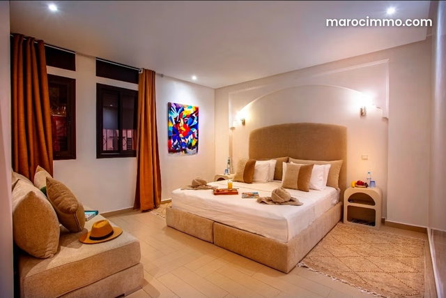 Magnifique villa à louer à Hay Mabrouka. Surface de 230 m². Bien meublé — 4