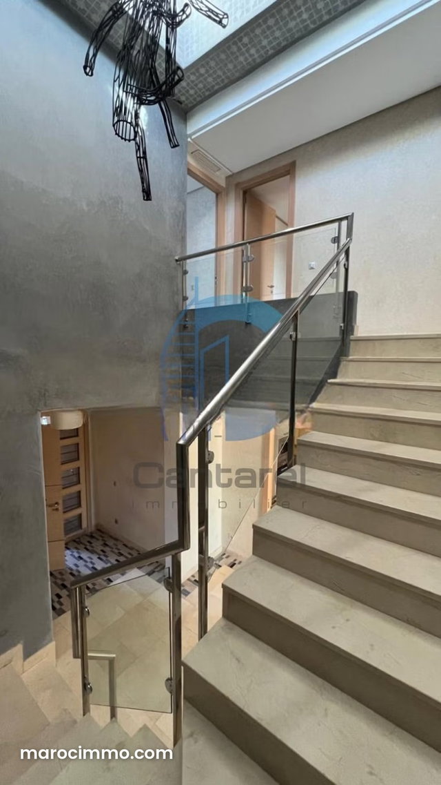 Villa rénovée 3 chambres meublée avec piscine et vue lac à louer prestigia marrakech — 5